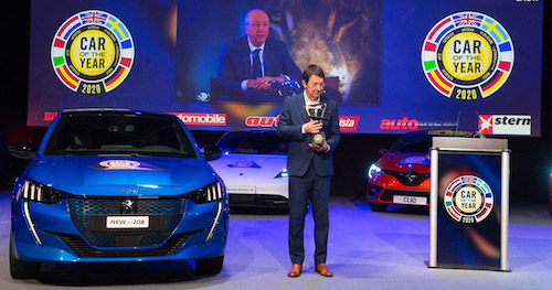 Volkswagen polo winner 2018 urban cars Peugeot 208 car of the year 2020
